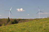 16 - Eolienne en mouvement